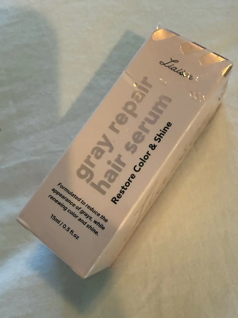 Gray Repair Hair Serum — Pink